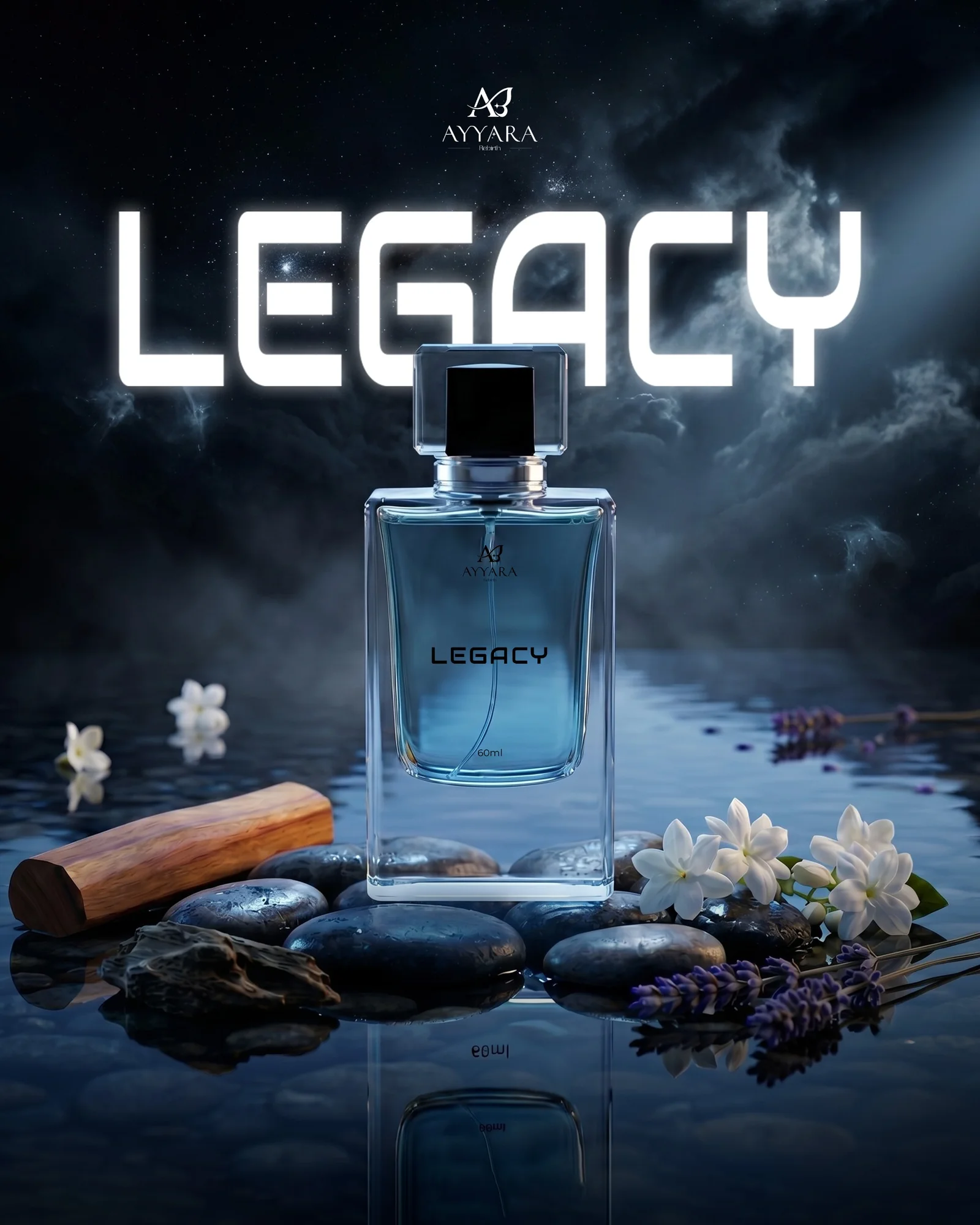 Ayyara Legacy Extrait de Parfum 60 ml bottle